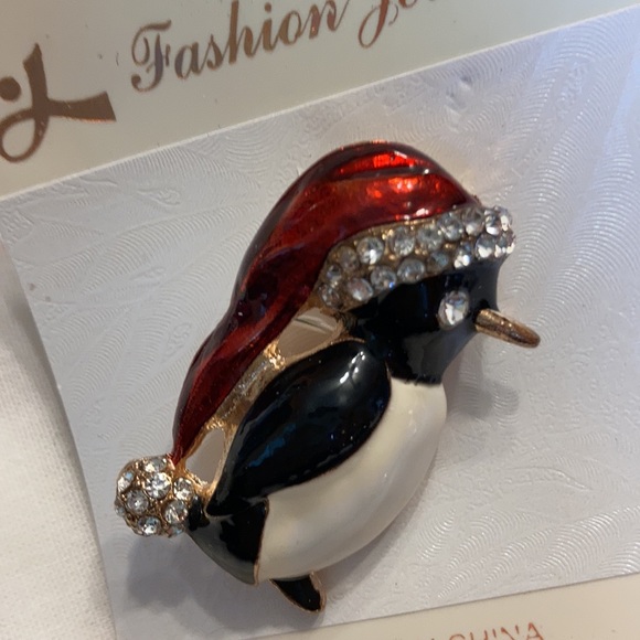 NWT Vintage Cute Penguin Broach Mint - Picture 3 of 6
